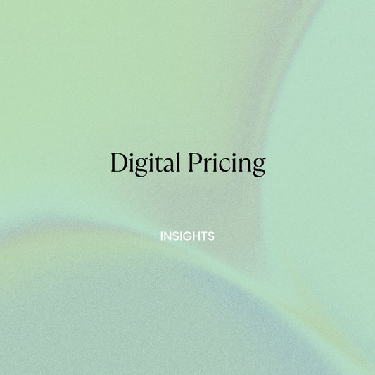 Digital Pricing