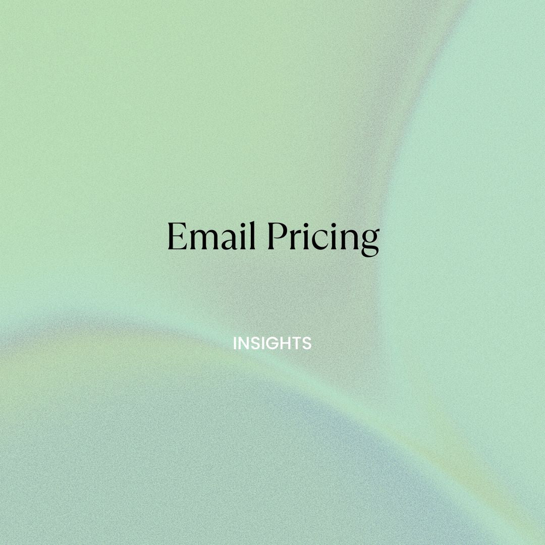 Email Pricing