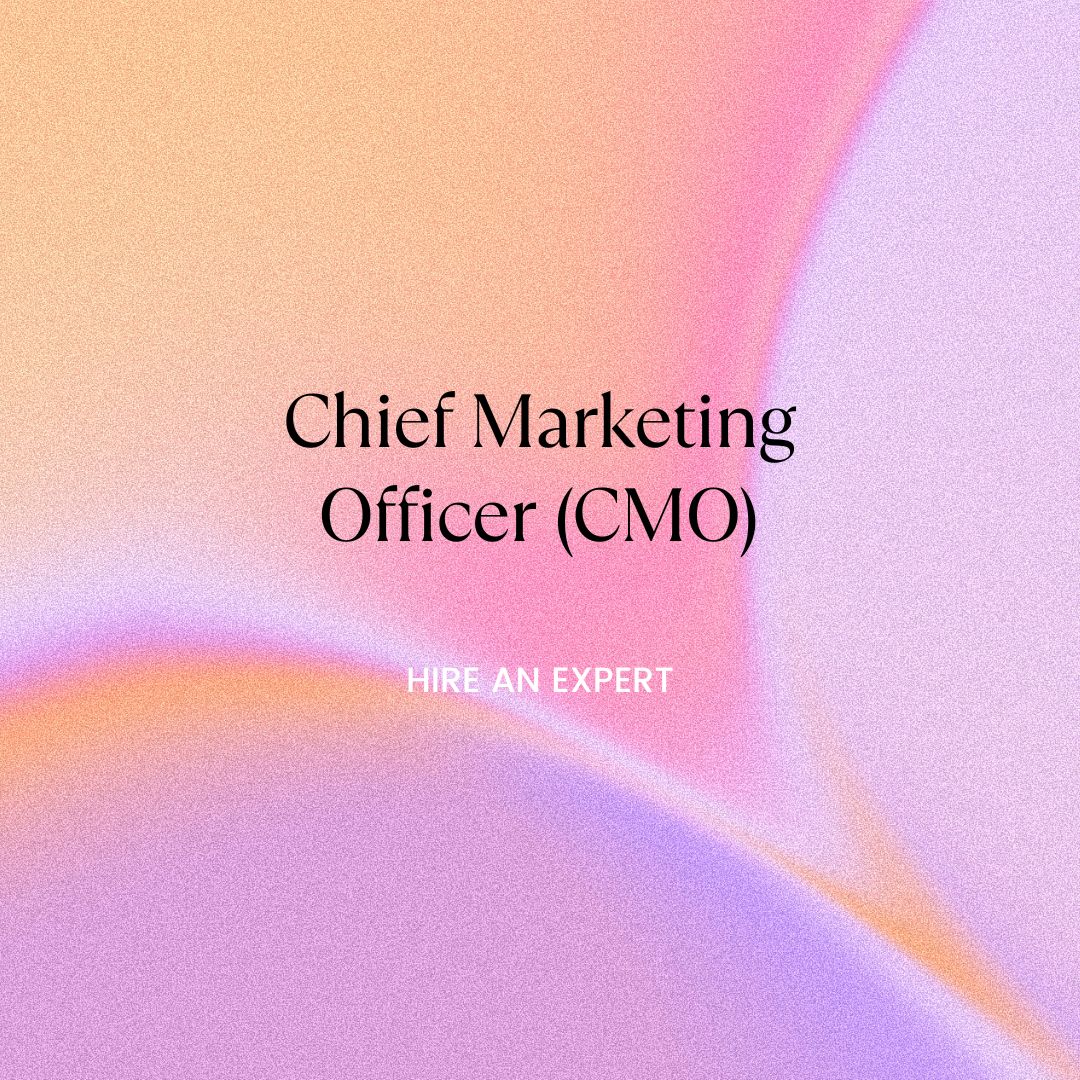 Chief Marketing Officer