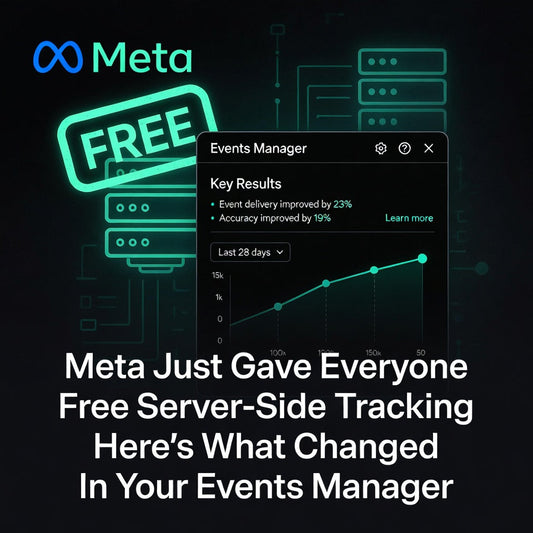 Meta Just Gave Everyone Free Server-Side Tracking
