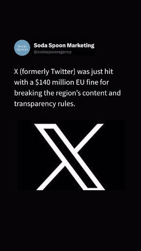 EU Fines X: What Marketers Must Do