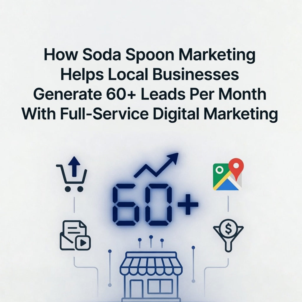 How Soda Spoon Marketing Helps Local Businesses Generate 60+ Leads Per Month with Full-Service Digital Marketing
