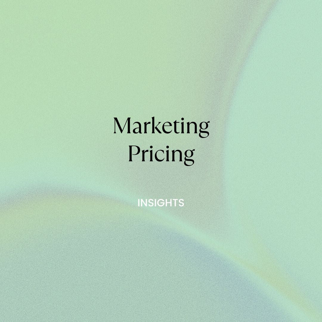Marketing Pricing