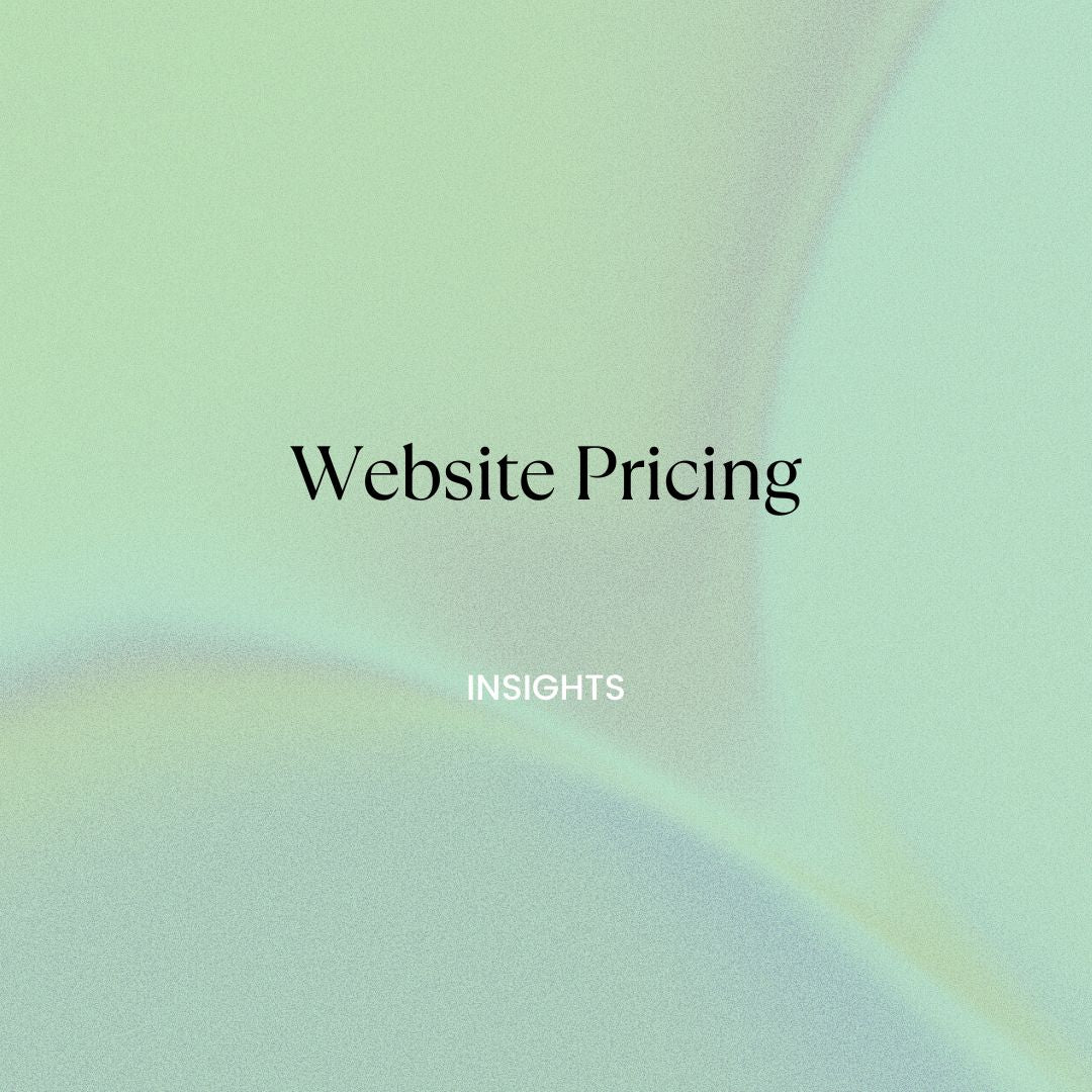Website Pricing