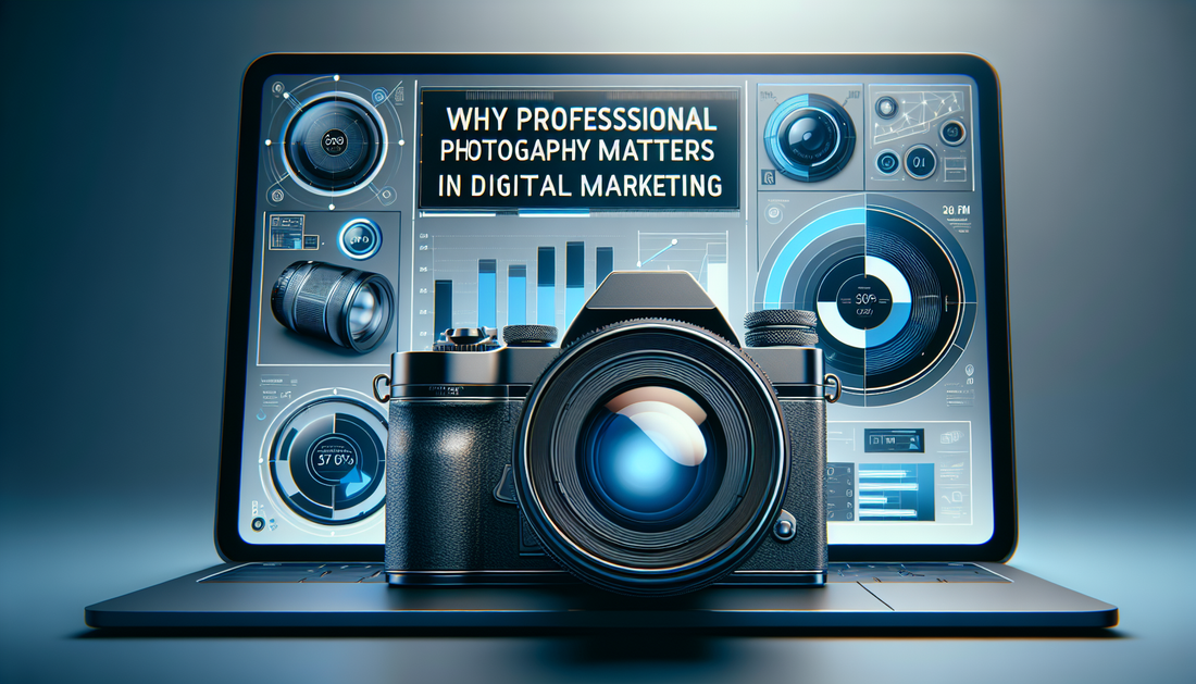 Professional photography in digital marketing