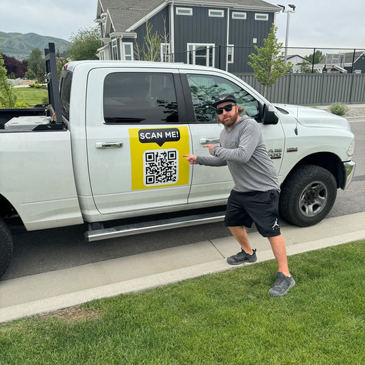 QR Code Lead System (per vehicle)